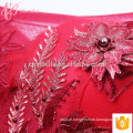 Elegante Brilhante Vermelho Draggle-tail A Line Lace Appliqued Women Evening Dress
